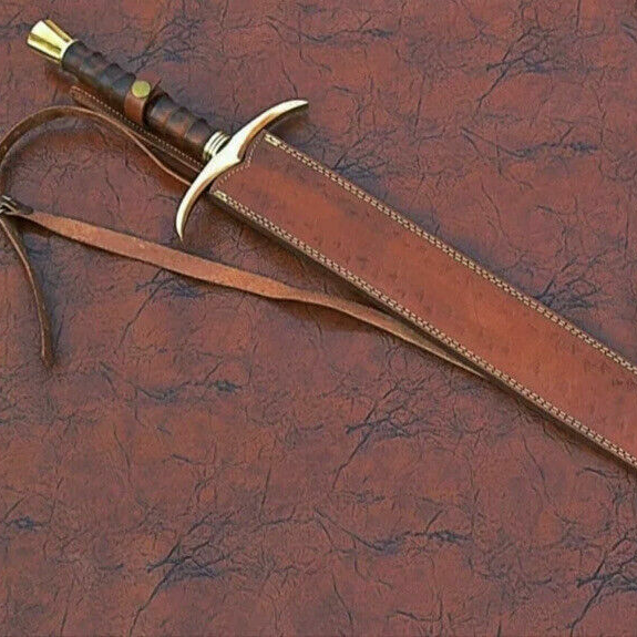 Handmade forged damascus steel viking sword near me in arizonajpg