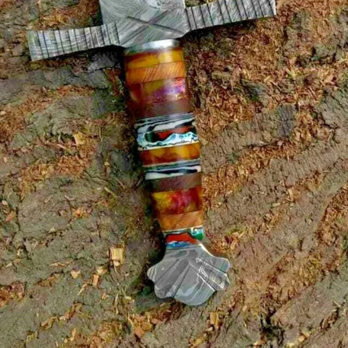 Viking Dragon slayer Sword Custom SwordBattle Swordjpeg