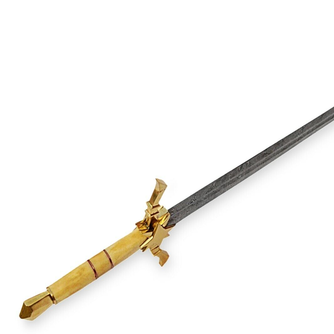 Custom handamde damascus viking sword near me in idahojpg