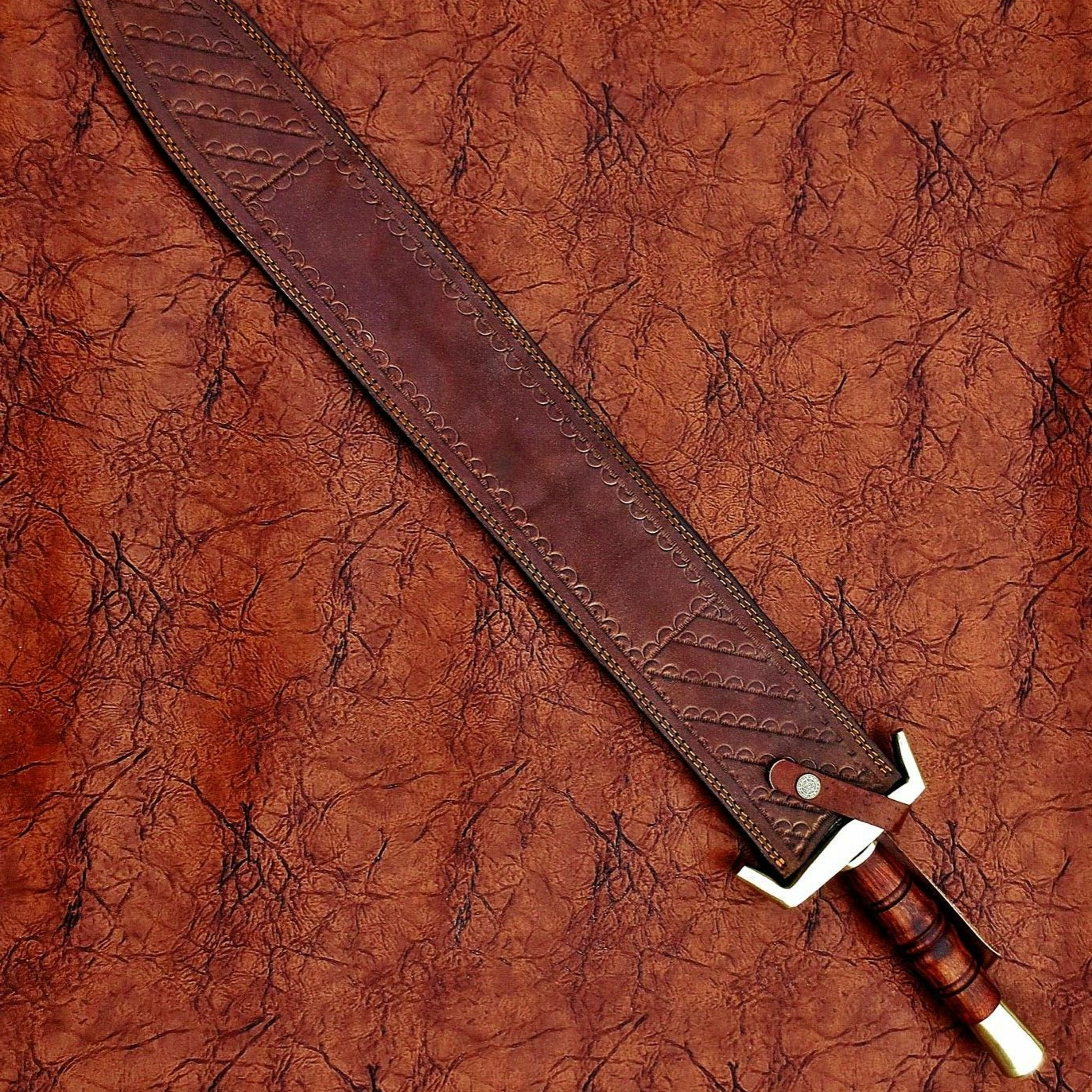 Custom handmade hand forged damascus steel viking sword near me in lowajpg