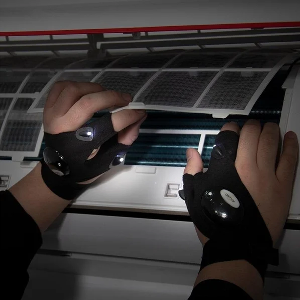 LED Gloves with Waterproof Lights 4