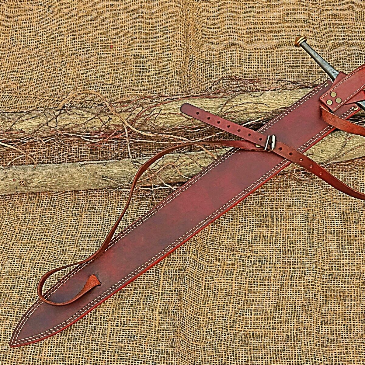 Custom handmade damascus steel vikng sword near me in alaskajpg