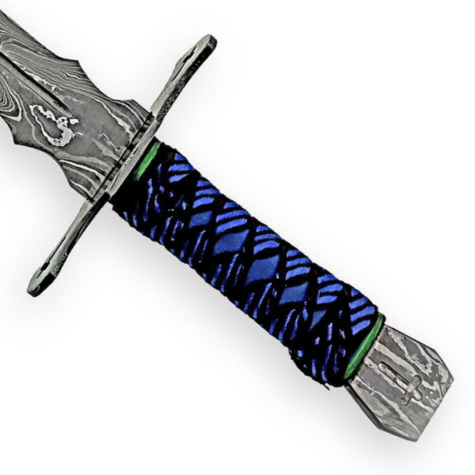 Custom handmade hand forged damascus roman gladius sword near me in alaskajpg