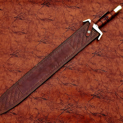 Custom handmade hand forged damascus steel viking sword near me in lowajpg