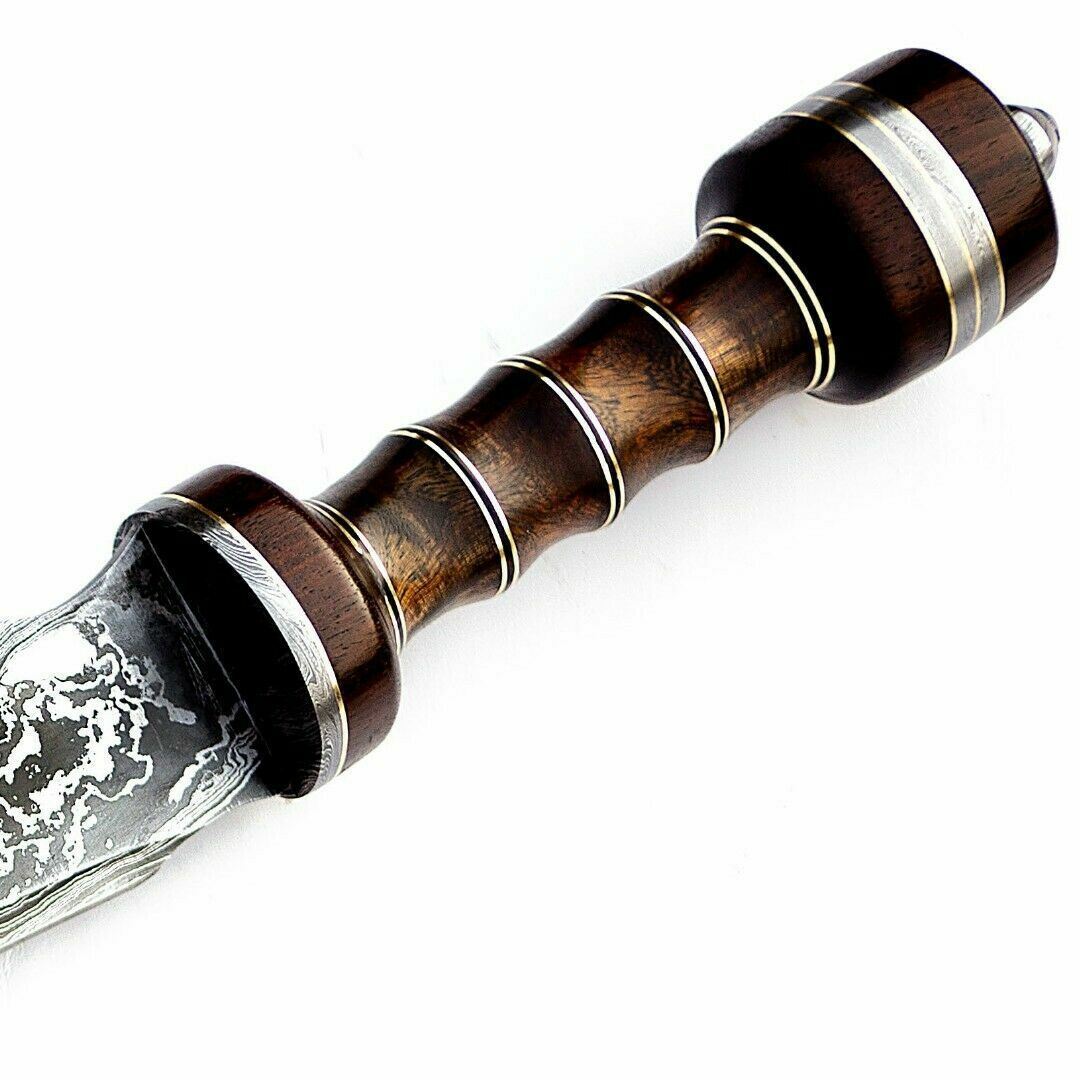Custom handmade hand forged damascus steel roman gladius sword near me in alaskajpg