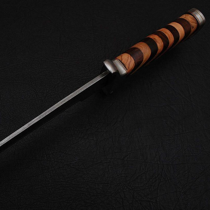 Custom handmade hand forged damascus hunting viking combat sword near me in alaskajpg