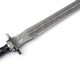 Custom handmade damascus steel 32 inches with sheath near me in lowajpg