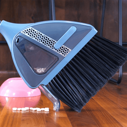 2-In-1 Smart Broom Vacuum Cleaner – Effortless Floor Cleaning Solution