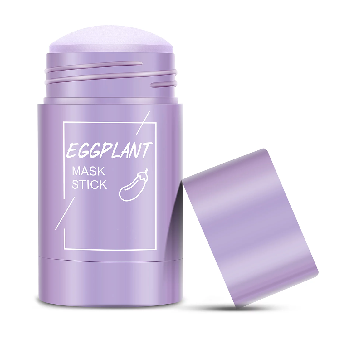 Cleansing Facial Mask Stick For All Skin Types Egg plant