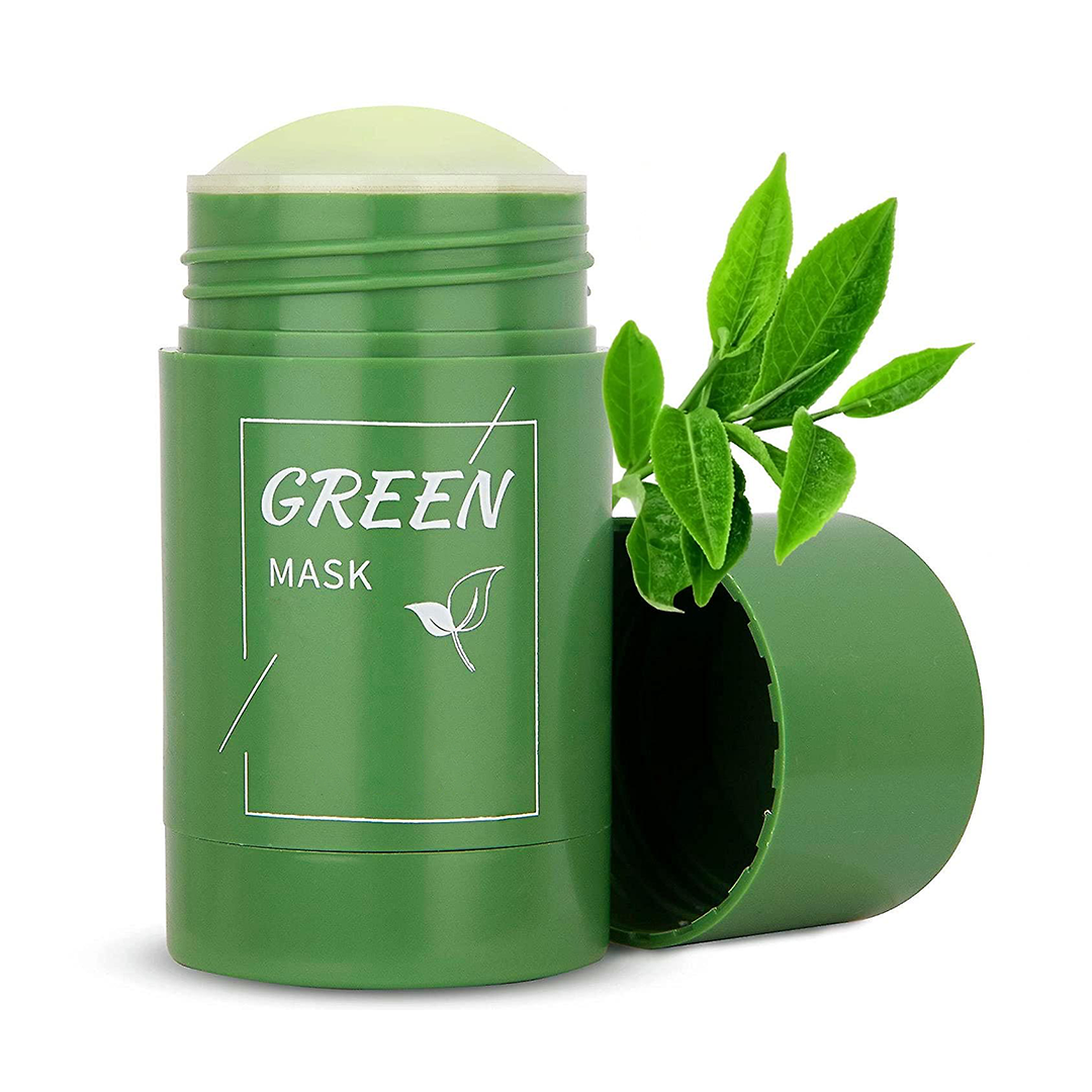 Cleansing Facial Mask Stick For All Skin Types Green tea leaves