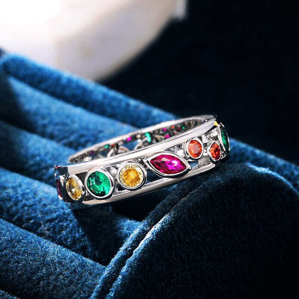 HeathCryt Crystal-Quartz IONIX Ring