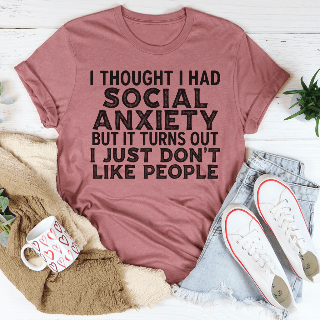 Social Anxiety Tee