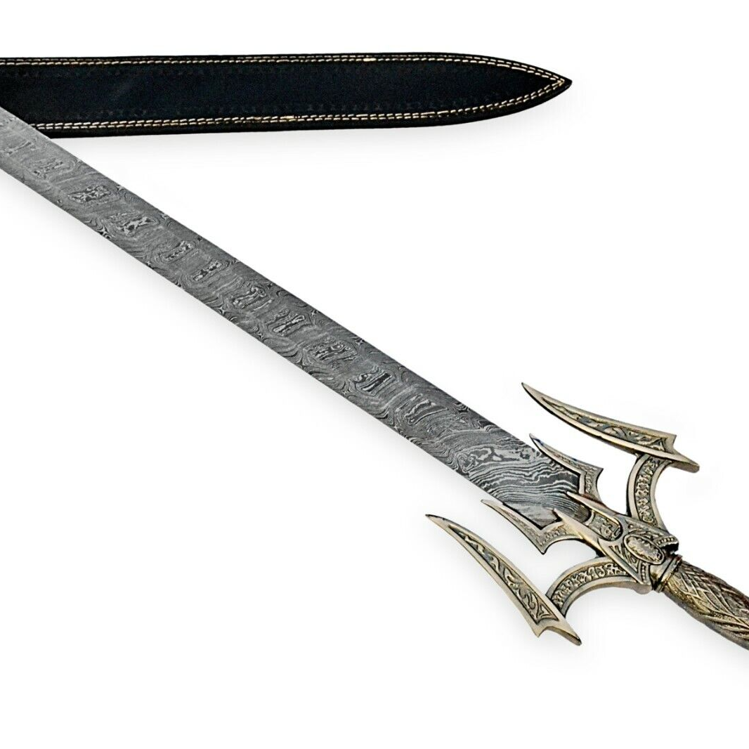 Custom Handmade HAND FORGED Damascus Steel BARBARIANS Sword VIKING SWORD near me in arizonajpg