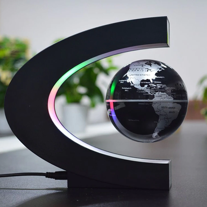 Magically Levitating Floating Globe Lamp | Floating Glob World Map Lamp | Magnetic Floating Globe