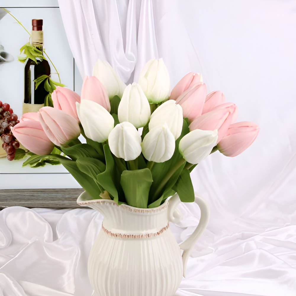 durableartificialtulipbouqueteverfreshsoftrosepng