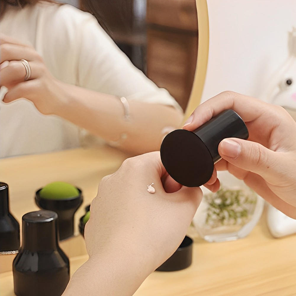 Complete Coverage Flawless CC Cream Foundation | Mushroom Head Air Cushion CC Cream | Sun Blocking Air Cushion Cream