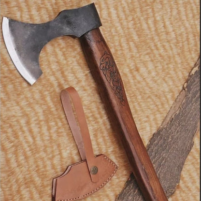 Premium Handmade Forged Axe – Rugged and Durable Outdoor Gear