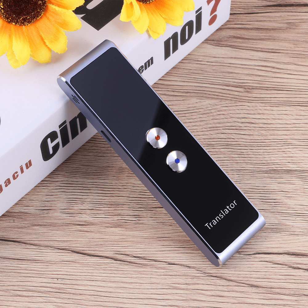 Pocket Size Multi-Language Portable Smart Voice Translator - User-Friendly, Efficient, and Easy-to-Use