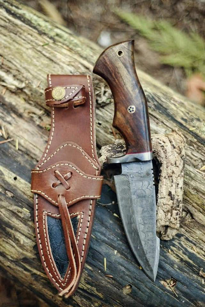 Two Bob Cat CarbonSteel Knife