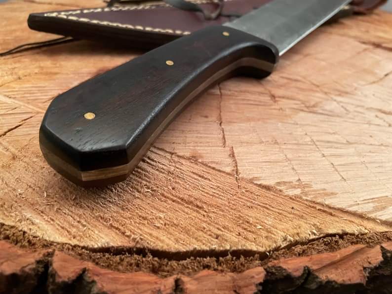 Steel Hunting Knife with Sheath