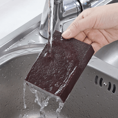 Nano Carborundum Sponge  Powerful Magic Emery Sponge  Nano Kitchen Emery Sponge Brush Cleaner