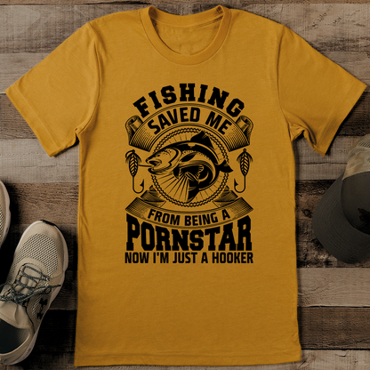 Fishing Saved Me Tee