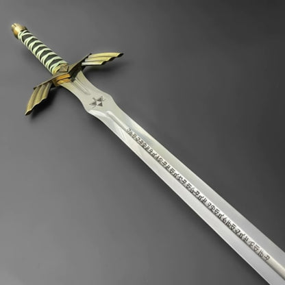 ExperiencetheMagicofZeldawiththisBlackandGoldReplicaSwordandScabbardUSAVANGUARD 8j