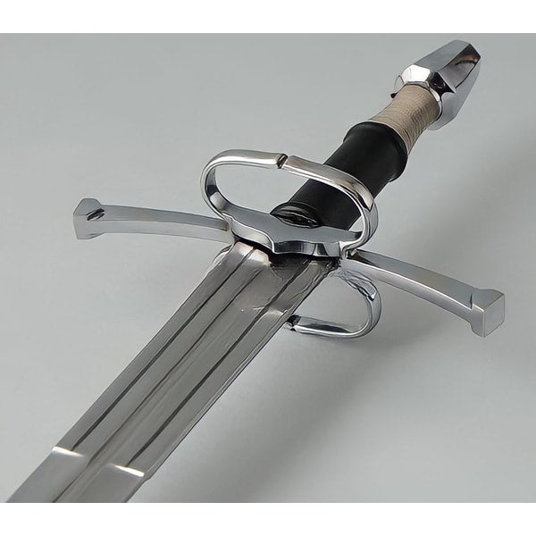 Handmade15thCenturyTemperedSwordFullTangBattleSwordUSAVanguard 5jpg