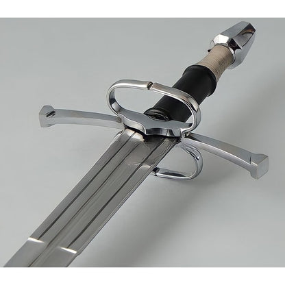 Handmade15thCenturyTemperedSwordFullTangBattleSwordUSAVanguard 5jpg
