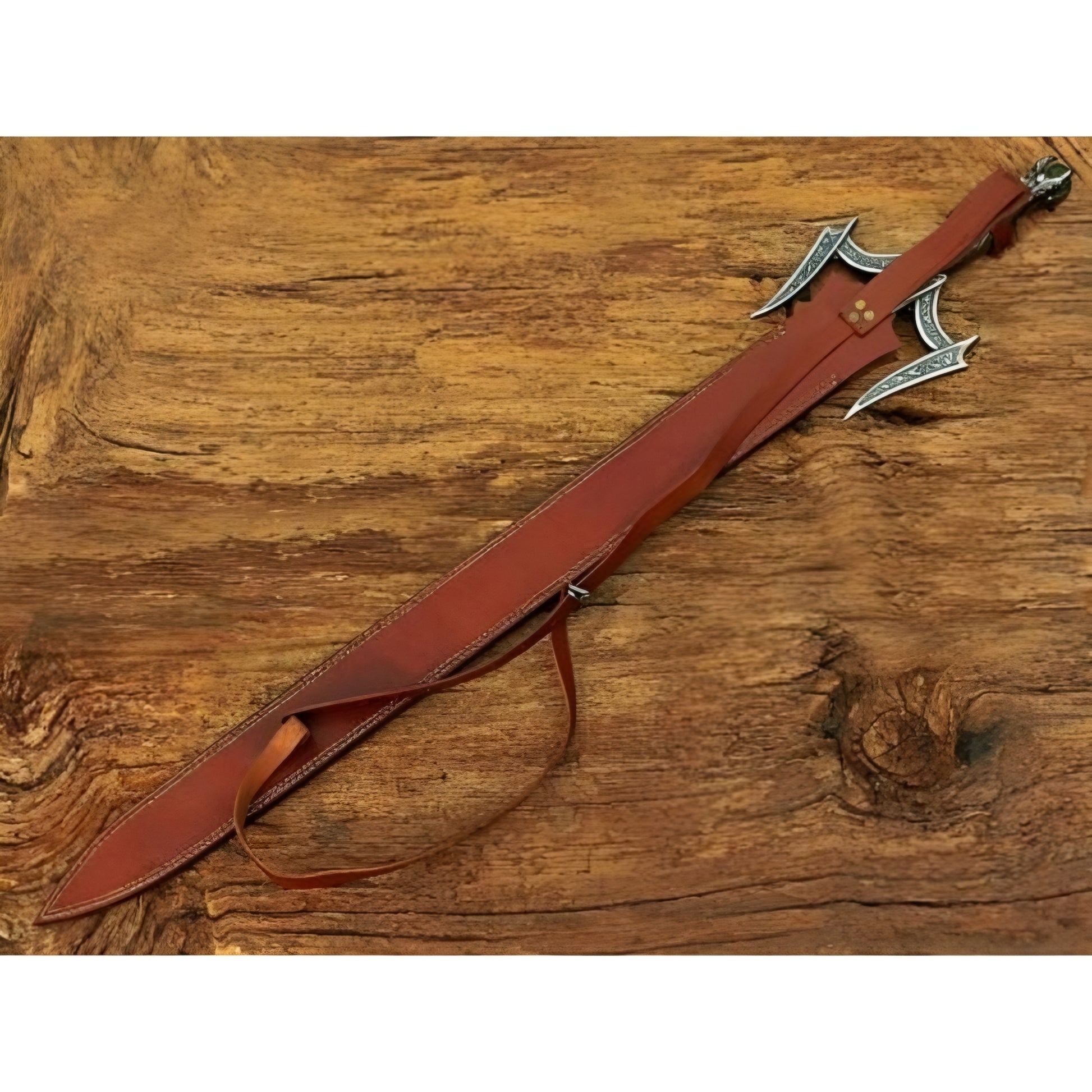 HandcraftedBattleReadyLuciendarSwordBestgiftforhimonanniversaryUSAVanguard 1jpg