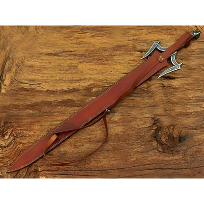 HandcraftedBattleReadyLuciendarSwordBestgiftforhimonanniversaryUSAVanguard 1jpg