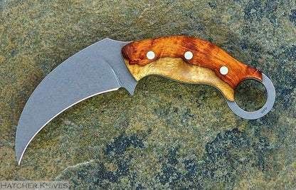 "Stainless-steel-Knife"Hunting-knife-with sheath"fixed-blade-Camping-knife, Bowie-knife, Handmade-Knives, Gifts-For-Men