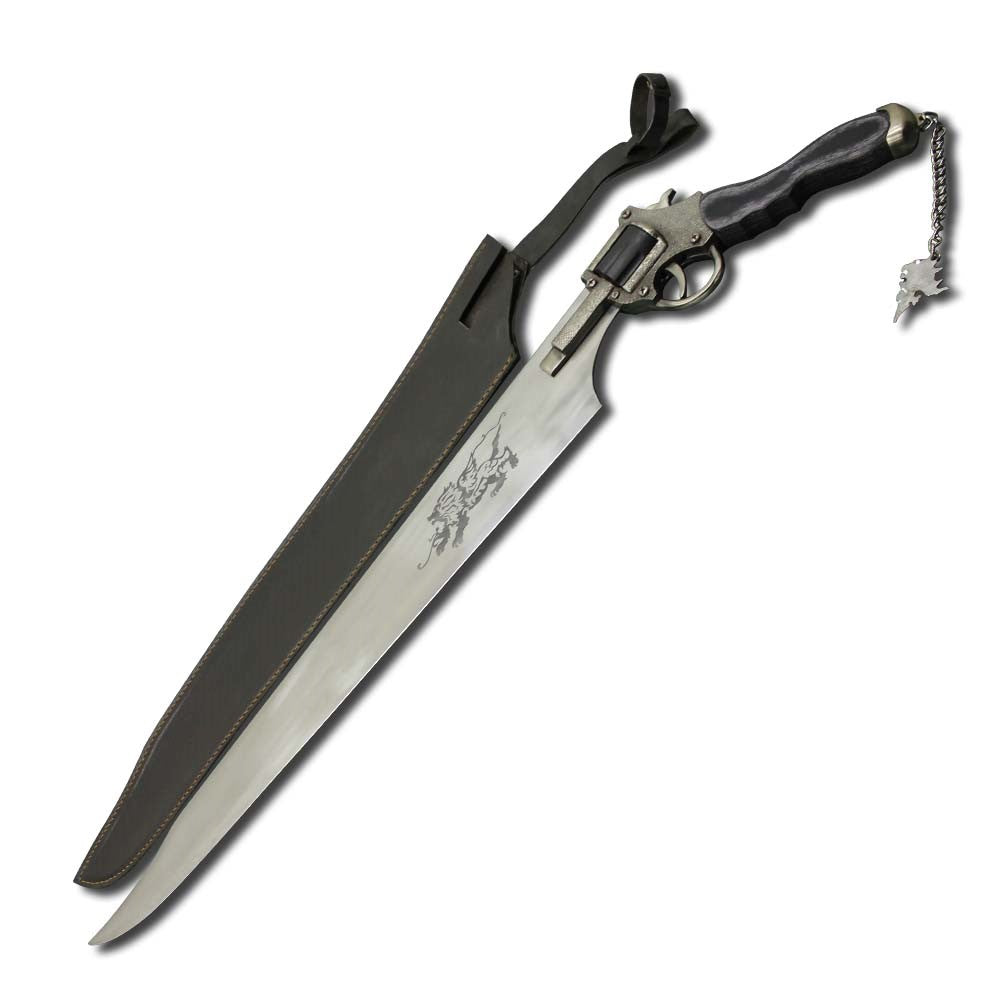 Functional Squall Gunblade Revolver Replica Sword