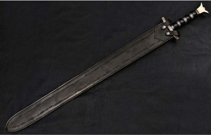 30 Custom Handmade Damascus Steel Hunting Sword for sale