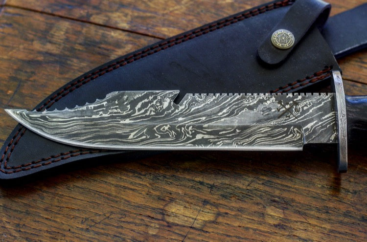 classic american bowie knife