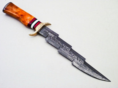 Buy Now Zig Zag Hunting Bowie Knife