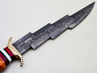 Buy Now Zig Zag Hunting Bowie Knife