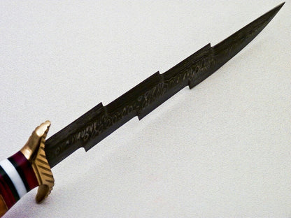 Buy Now Zig Zag Hunting Bowie Knife