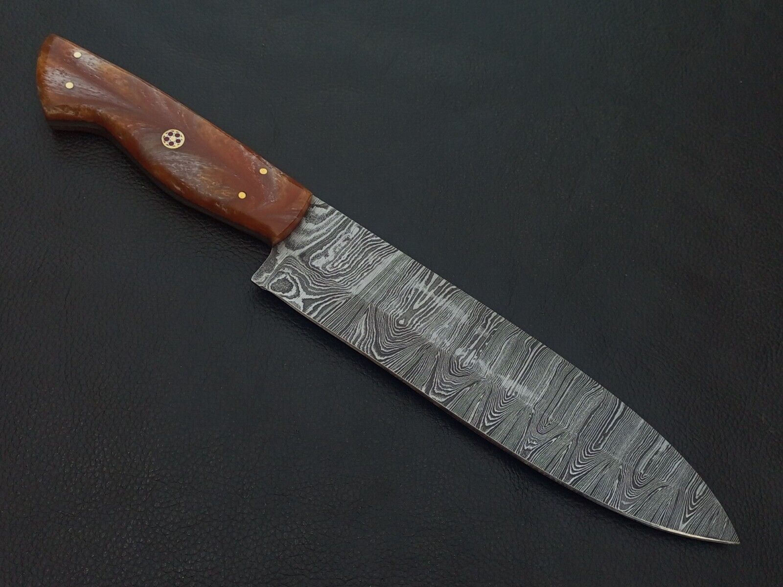 Buy Now 12 Damascus Steel Hunting Knife