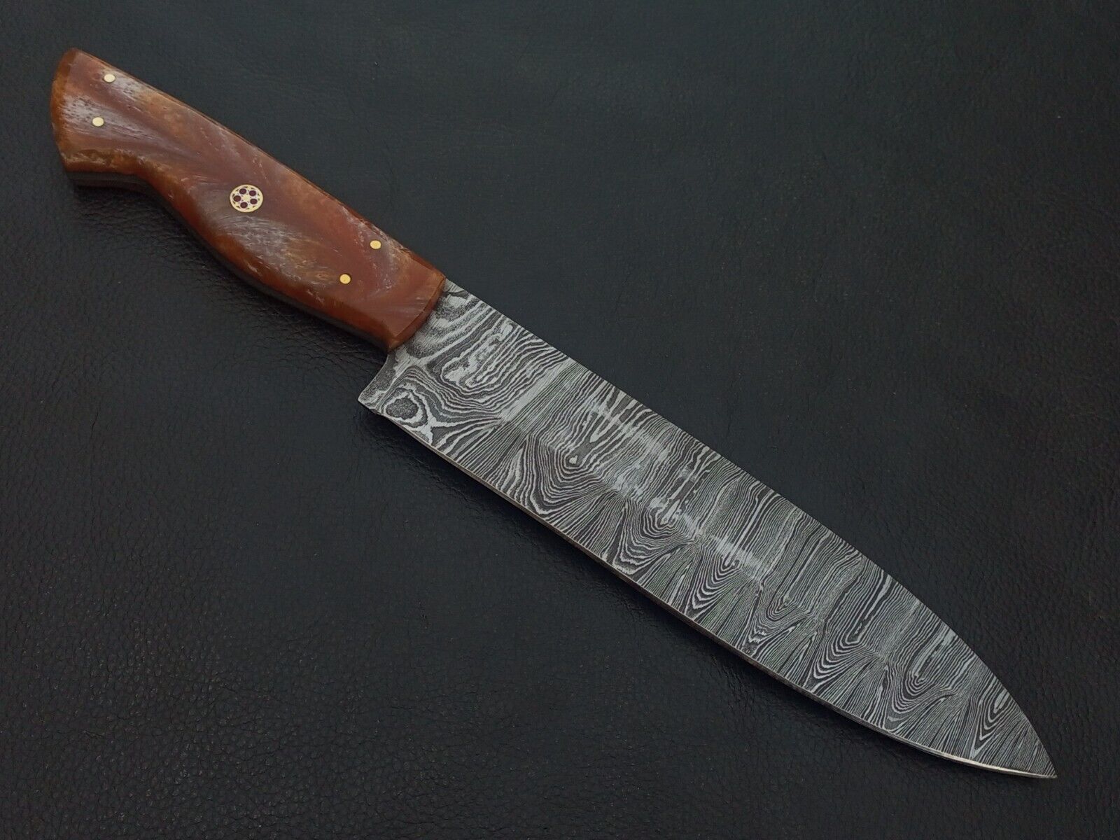 Buy Now 12 Damascus Steel Hunting Knife