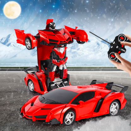 2-in-1 Remote Control Transforming Robot Car