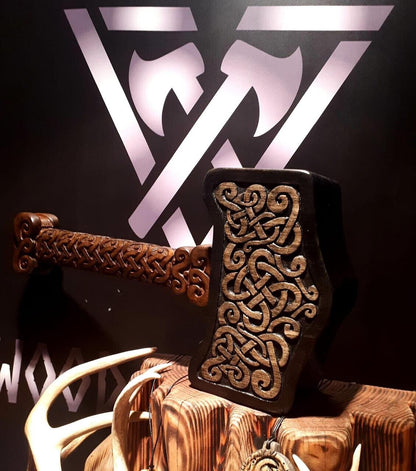 Buy a Handmade Rosewood Viking Hammer