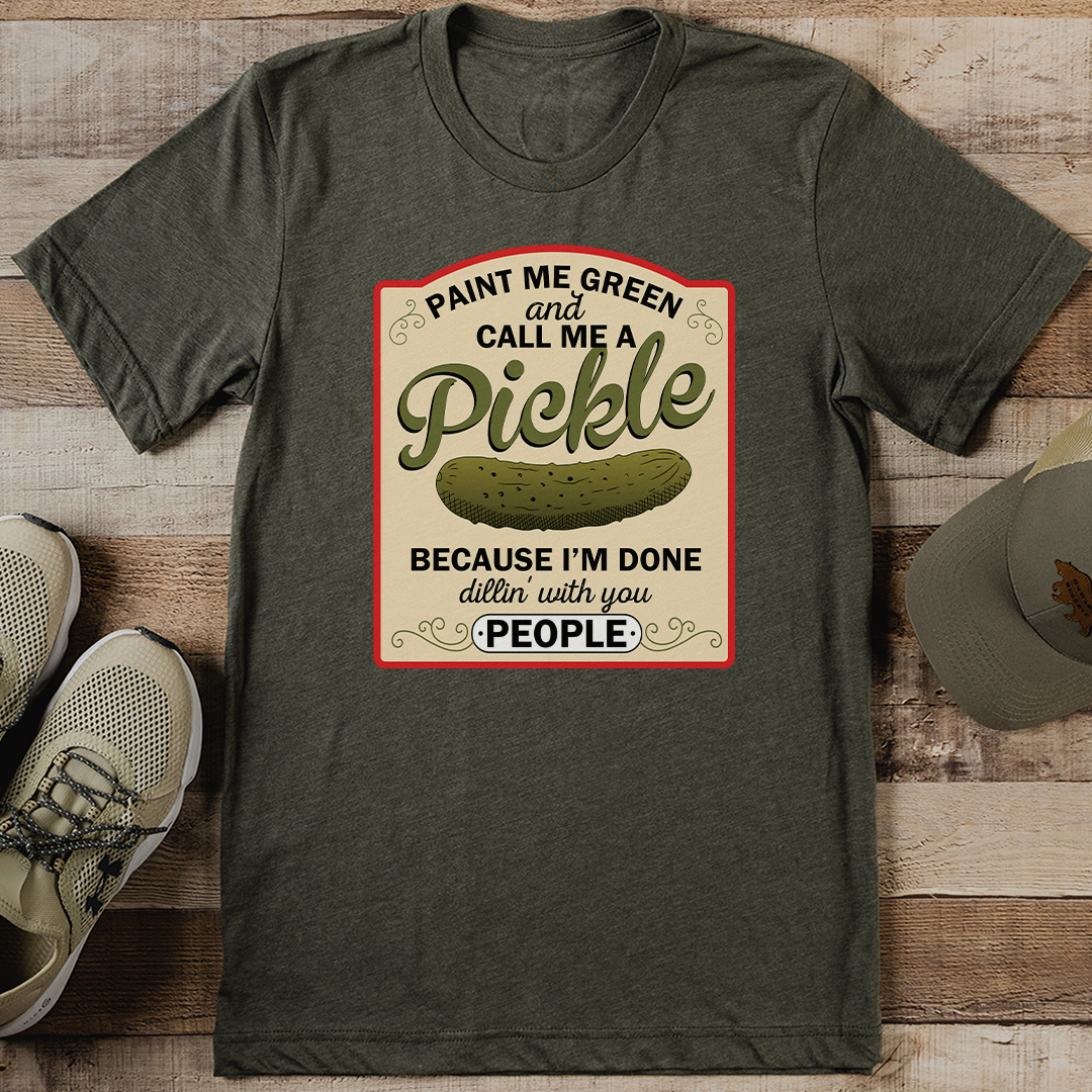 Paint Me Green Tee