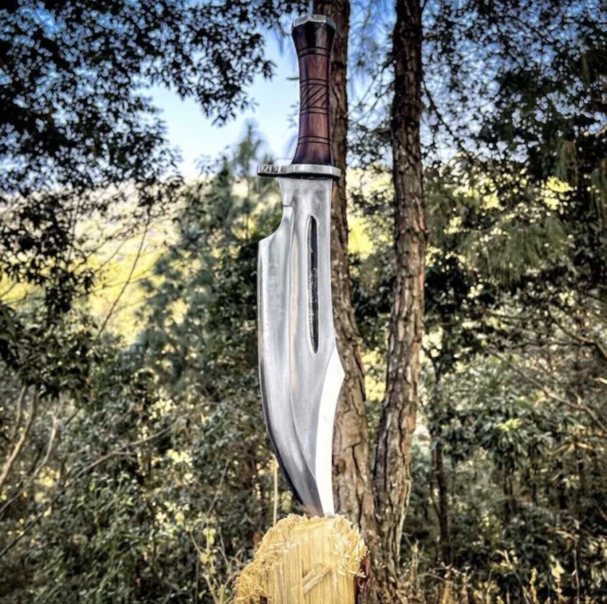 Buy a 19 Handmade D2 Bowie Knife for sale