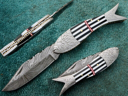 Buy a 9 Handmade Damascus Steel Knife