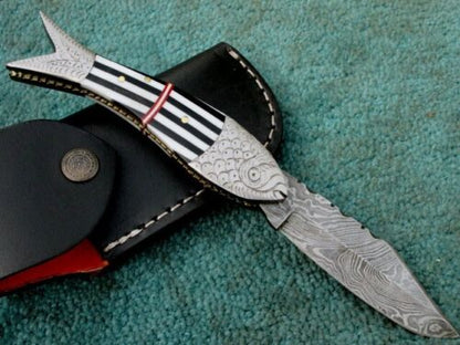 Buy a 9 Handmade Damascus Steel Knife