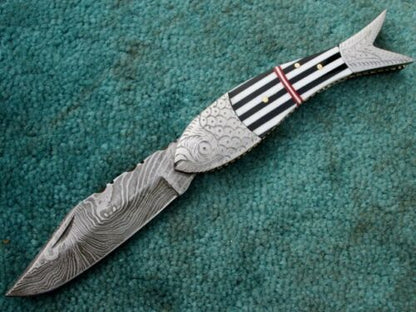 Buy a 9 Handmade Damascus Steel Knife