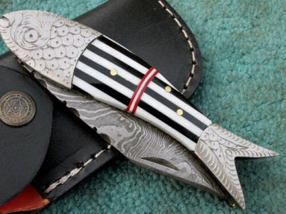 Buy a 9 Handmade Damascus Steel Knife
