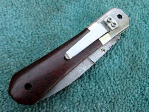 8 Damascus Steel Knife with Rosewood Handle