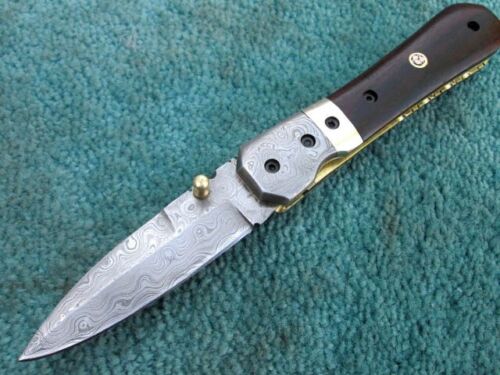 8 Damascus Steel Knife with Rosewood Handle